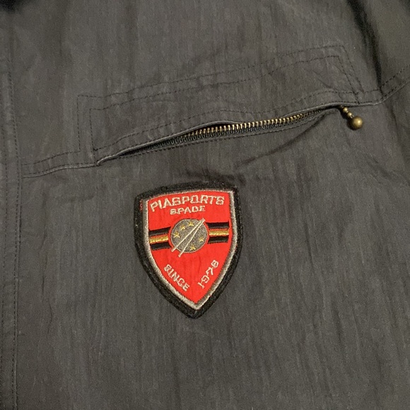 VINTAGE WOOL AND SATIN BOMBER THICK AND WARM - Picture 5 of 9